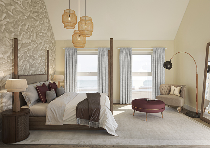 Nerida, Pebble - Made to Measure Curtains - Image 14